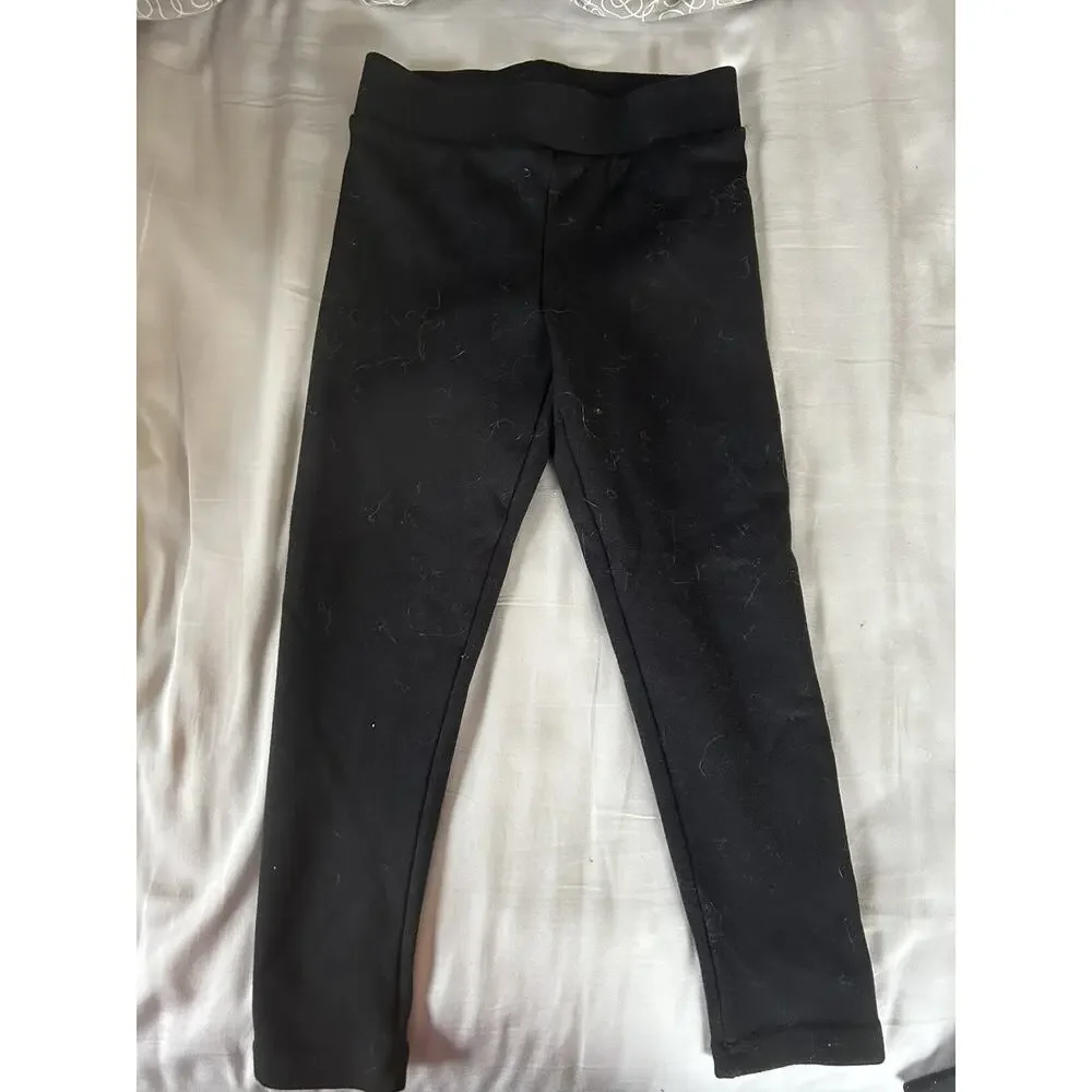 Old Navy Black Cozy Leggings size 6/7